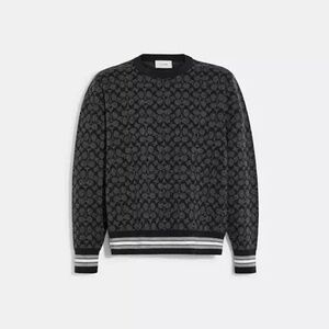Coach Signature Sweater Wool